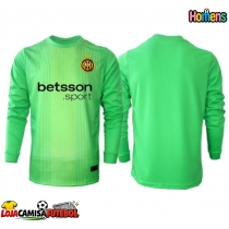 Camisa de Futebol Inter Milan Goleiro Equipamento Alternativo 2025-26 Manga Comprida